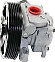 Power Steering Pump With Pulley, Without Reservoir