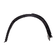 Rear, Driver Side Fender Trim, Textured Black