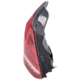 Driver Side Tail Light, with Bulb, Halogen, Clear and Red Lens, CAPA CERTIFIED