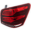 Passenger Side Tail Light, with Bulb, LED, Red Lens