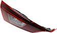 Driver Side, Inner Tail Light, with Bulb, Halogen, Red Lens