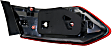 2015 Mercedes Benz E350 Base - Passenger Side, Outer Halogen Tail Light, With bulb(s), Sedan, Mounts on Quarter Panel, OE Replacement, CAPA Certified