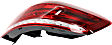 2015 Mercedes Benz E350 Base - Passenger Side, Outer Halogen Tail Light, With bulb(s), Sedan, Mounts on Quarter Panel, OE Replacement, CAPA Certified