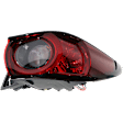 2019 Mazda CX-5 Signature - Passenger Side, Outer Halogen Tail Light, With bulb(s), Mounts on Body, For Models Without Signature Light, OE Replacement