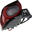 2019 Mazda CX-5 - Driver Side, Outer Halogen Tail Light, With bulb(s), Mounts on Body, For Models Without Signature Light, OE Replacement