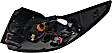 2019 Mazda CX-5 - Driver Side, Outer Halogen Tail Light, With bulb(s), Mounts on Body, For Models Without Signature Light, OE Replacement