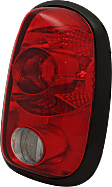 Passenger Side Tail Light, without Bulb, Halogen, Clear and Red Lens, 4 Cyl., 1.6L Engine