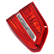 Passenger Side, Inner Tail Light, with Bulb, LED, Clear and Red Lens, 4 Cyl., 2.0L Engine