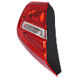 Driver Side, Inner Tail Light, With bulb(s), LED, Clear and Red Lens, 4 Cyl., 2.0L Engine