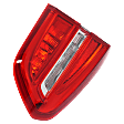 Driver Side, Inner Tail Light, With bulb(s), LED, Clear and Red Lens, 4 Cyl., 2.0L Engine