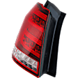 Driver Side, Outer Halogen Tail Light, With bulb(s), Clear and Red Lens, 4Matic Model, Wagon, Production Date From February 13 2014