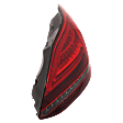 Passenger Side Tail Light, with Bulb, LED, Clear and Red Lens