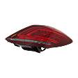 Passenger Side Tail Light, with Bulb, LED, Clear and Red Lens