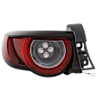 Driver Side Tail Light, with Bulb, LED, Hatchback, For Models With Signature Light, CAPA Certified