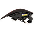 Passenger Side Tail Light, with Bulb, LED, Hatchback, For Models Without Signature Light, CAPA Certified