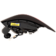 Driver Side Tail Light, with Bulb, LED, Hatchback, For Models Without Signature Light, CAPA Certified