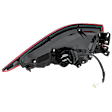 2020 Mazda 3 Base - Passenger Side, Outer LED Tail Light, With bulb(s), Sedan, Mounts on Body, For Models Without Signature Lighting, Clear & Red Lens
