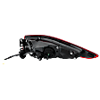 Driver Side, Outer Tail Light, with Bulb, LED, Sedan, For Models With Signature Lighting