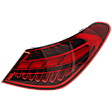 Passenger Side, Outer LED Tail Light, With bulb(s), OE Replacement, Sedan