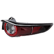 Passenger Side Tail Light, with Bulbs, LED, For Models without Signature Lighting, CAPA Certified