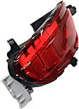 Rear, Driver Side Bumper Reflector, CAPA Certified