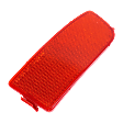 Rear, Passenger Side Bumper Reflector