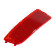 Rear, Driver Side Bumper Reflector