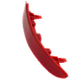 Rear, Passenger Side Bumper Reflector