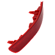 Rear, Passenger Side Bumper Reflector