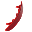 Rear, Driver Side Bumper Reflector