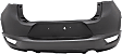 Rear Primed Bumper Cover, 4 Cyl., 2.0L Engine, CAPA Certified