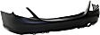 Rear Primed Bumper Cover, Sedan, For Models Without Parking Aid Sensor Holes and AMG Styling Package