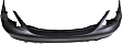 Rear Primed Bumper Cover, Sedan, For Models Without Parking Aid Sensor Holes and AMG Styling Package, CAPA Certified