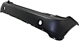 Rear Primed Bumper Cover, without Mounting Bracket(s), Base Model, Hatchback, For Models without John Cooper Works Package, CAPA Certified