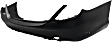 Rear Primed Bumper Cover, Sedan, With Park Sensor and Molding Holes, For Models Without Sport Package