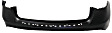 Rear, Upper Primed Bumper Cover, 4 Cyl., 2.0L Engine, For Models Without Sport Package, Without Parking Aid Sensor Holes, With Molding Holes, CAPA Certified
