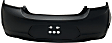 Rear Primed Bumper Cover