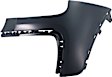 Rear, Passenger Side Bumper Cover, Primed