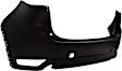 Rear Primed Bumper Cover CAPA Certified
