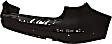Rear Primed Bumper Cover CAPA Certified