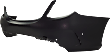 Sedan Rear Primed Bumper Cover