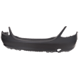 Sedan Rear Primed Bumper Cover CAPA Certified