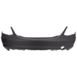 Sedan Rear Primed Bumper Cover CAPA Certified