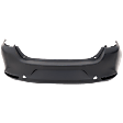 Sedan Rear Primed Bumper Cover