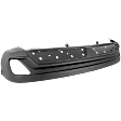 Rear, Lower Textured Bumper Cover