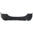 Sedan Rear Primed Bumper Cover