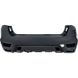 Rear Primed Bumper Cover