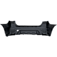 Rear Primed Bumper Cover CAPA Certified