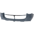 Rear, Upper Primed Bumper Cover, For Models Without AMG Styling Package, With Active Park Assist System