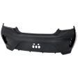 Rear Primed Bumper Cover CAPA Certified